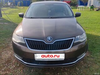 2019 Skoda Rapid I Рестайлинг, коричневый, 1800000 рублей, вид 1