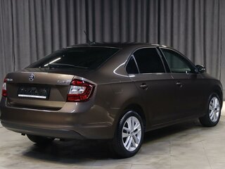 2018 Skoda Rapid I Рестайлинг, коричневый, 999000 рублей, вид 2