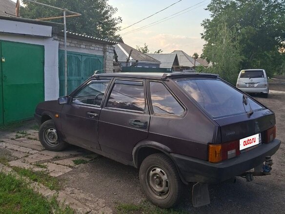 1999 Lada (ВАЗ) 2109, фиолетовый, 200000 рублей - вид 3