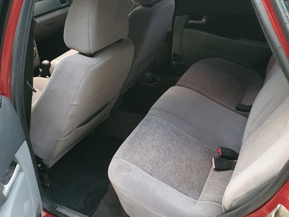 2008 Lada (ВАЗ) Priora I, красный, 220000 рублей - вид 12