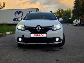 2015 Renault Sandero II, белый, 365000 рублей, вид 3