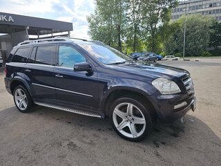 2011 Mercedes-Benz GL-Класс 500 I (X164) Рестайлинг, синий, 2200000 рублей, вид 3