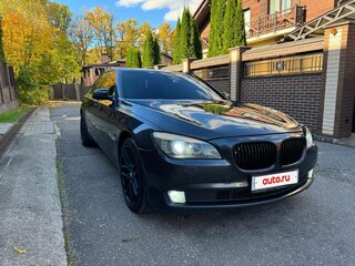 2009 BMW 7 серии 730d V (F01/F02/F04), серый, 1490000 рублей, вид 4