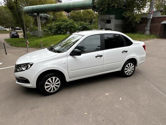 2024 Lada (ВАЗ) Granta I Рестайлинг, белый - вид 12