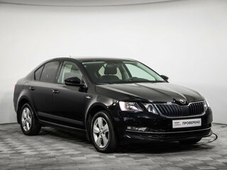 2019 Skoda Octavia III (A7) Рестайлинг, чёрный, 1599000 рублей, вид 3