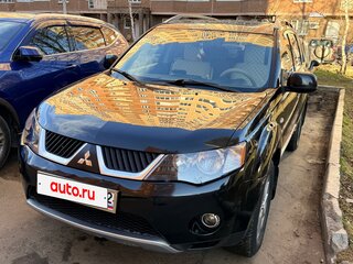 2008 Mitsubishi Outlander II, чёрный, 1150000 рублей, вид 5