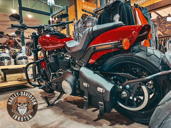 2021 Harley-Davidson Fat Bob, красный, 2050000 рублей - вид 6