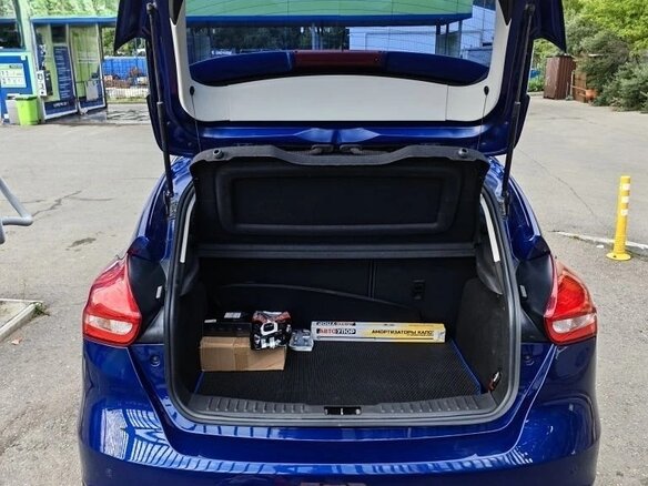 2015 Ford Focus III Рестайлинг, синий, 1050000 рублей - вид 20