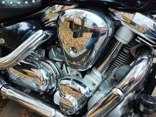 2003 Yamaha XV 1600 Road Star, фиолетовый, 530000 рублей, вид 4