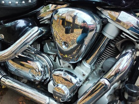 2003 Yamaha XV 1600 Road Star, фиолетовый, 530000 рублей, вид 4