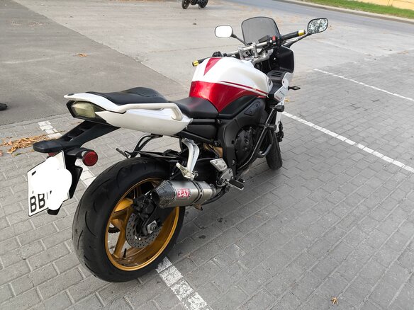 2009 Yamaha FZ1, белый, 550000 рублей - вид 6
