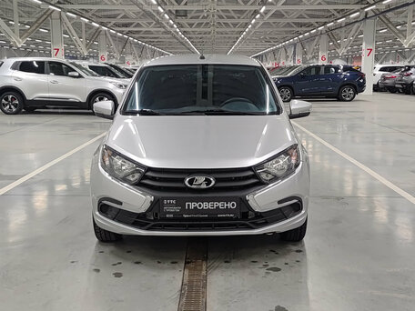 2024 Lada (ВАЗ) Granta I Рестайлинг, серый, 695000 рублей, вид 2