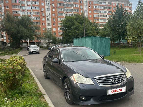 2008 Infiniti M M35 III Рестайлинг, серый