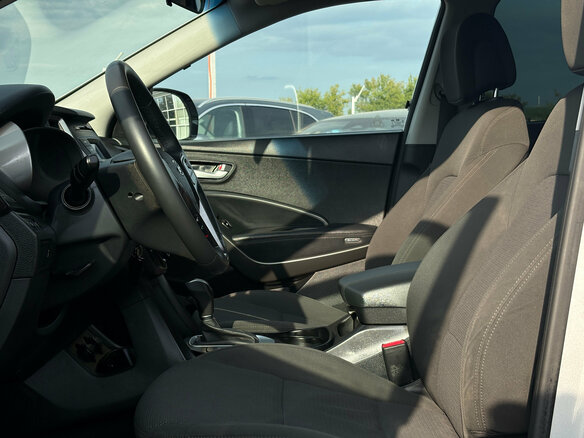 2017 Hyundai Santa Fe III Рестайлинг, серебристый - вид 8