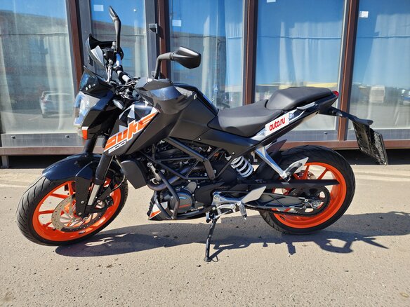 2017 KTM 200 Duke, чёрный, 265000 рублей