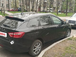 2019 Lada (ВАЗ) Vesta SW I, чёрный, 950000 рублей, вид 3