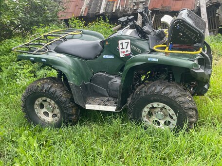 2011 Yamaha Grizzly 700, зелёный, 620000 рублей, вид 2