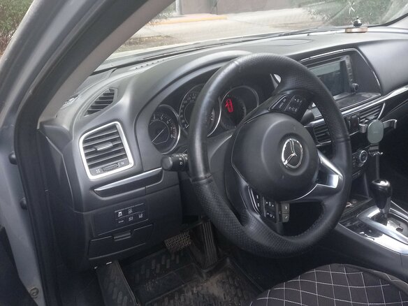 2012 Mazda 6 III (GJ), серебристый, 1650000 рублей - вид 3