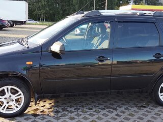 2012 Lada (ВАЗ) Kalina I, чёрный, 345000 рублей, вид 4