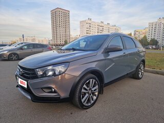 2020 Lada (ВАЗ) Vesta SW Cross I, серый, 1300000 рублей, вид 2