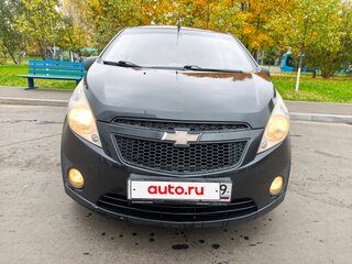 2013 Chevrolet Spark III, чёрный, 690000 рублей, вид 1