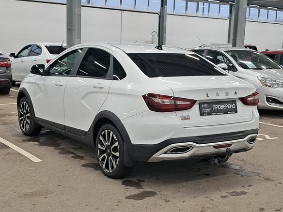 2023 Lada (ВАЗ) Vesta Cross I Рестайлинг (NG), белый - вид 6