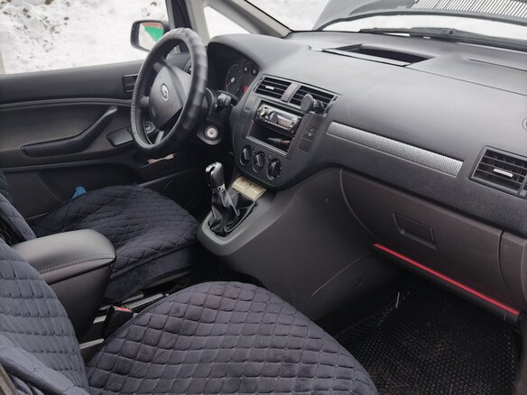 2007 Ford C-MAX I Рестайлинг, чёрный, 540000 рублей - вид 6