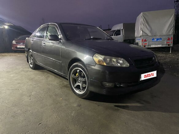 2002 Toyota Mark II IX (X110), серый, 700000 рублей - вид 5
