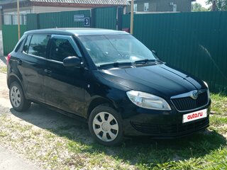 2012 Skoda Fabia II Рестайлинг, чёрный, 255000 рублей, вид 1