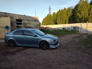 2007 Mitsubishi Lancer X, голубой, 560000 рублей, вид 5
