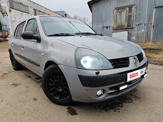 2004 Renault Symbol I Рестайлинг, серый, 299900 рублей, вид 2