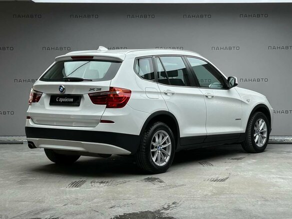 2014 BMW X3 20i xDrive II (F25), белый - вид 2