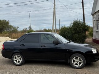 2008 Lada (ВАЗ) Priora I, чёрный, 230000 рублей, вид 4