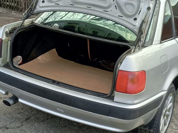 1992 Audi 80 V (B4), серебристый - вид 9
