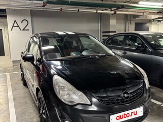 2011 Opel Corsa D Рестайлинг II, чёрный, 425000 рублей, вид 1