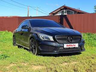 2014 Mercedes-Benz CLA 200 I (C117, X117), чёрный, 1540000 рублей, вид 3