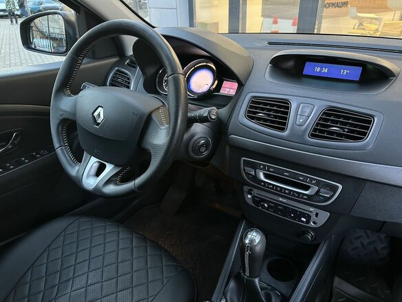 2013 Renault Megane III Рестайлинг, синий - вид 14