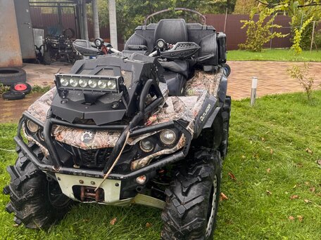 2014 BRP Can-Am Outlander X MR 1000R, серый, 800000 рублей, вид 2