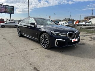 2021 BMW 7 серии Long 730Ld xDrive VI (G11/G12) Рестайлинг, синий, 5200000 рублей, вид 4