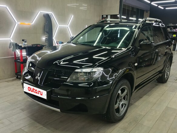 2006 Mitsubishi Outlander I, чёрный, 920000 рублей