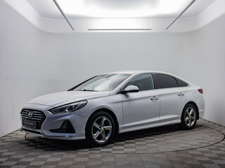 2018 Hyundai Sonata VII (LF) Рестайлинг, белый, 1619000 рублей, вид 1