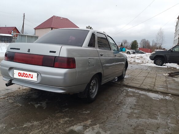 2004 Lada (ВАЗ) 2110, серебристый, 147000 рублей - вид 2