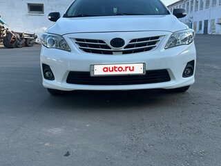 2012 Toyota Corolla X (E140, E150) Рестайлинг, белый, 1150000 рублей, вид 3