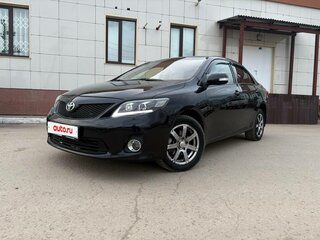 2012 Toyota Corolla X (E140, E150) Рестайлинг, чёрный, 840000 рублей, вид 2