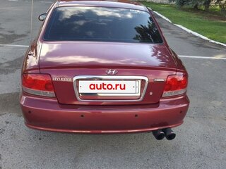 2006 Hyundai Sonata ТагАЗ IV (EF) Рестайлинг, красный, 400000 рублей, вид 4