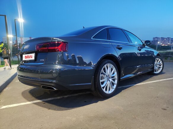2015 Audi A6 IV (C7) Рестайлинг, серый, 1750000 рублей - вид 8