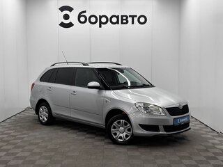 2012 Skoda Fabia II Рестайлинг, серебристый, 550000 рублей, вид 3