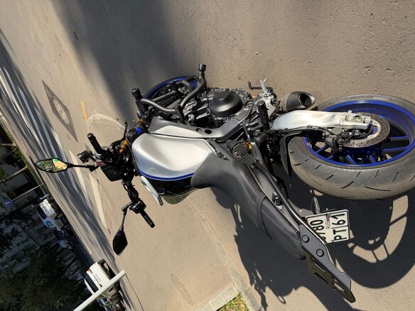 2021 Yamaha MT-09 (FZ-09), серебристый, 1039000 рублей - вид 5