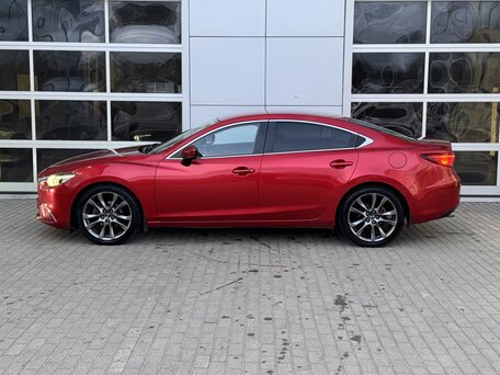 2018 Mazda 6 III (GJ) Рестайлинг, красный, 1965000 рублей, вид 4
