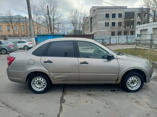 2019 Lada (ВАЗ) Granta I Рестайлинг, серебристый, 369000 рублей, вид 5